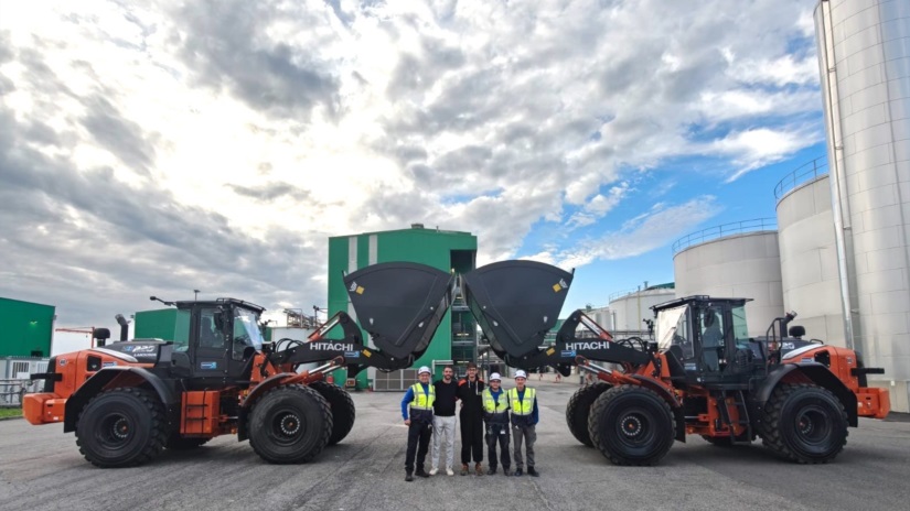 DUE NUOVE HITACHI ZW220-7 PER OLEIFICIO SAN GIORGIO